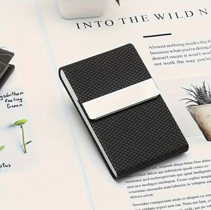 Elegantes Etui aus PU-Leder – Sicherer Schutz für Karten, Visitenkarten und Seedphrase Wallets