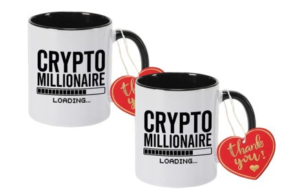 Couple-Edition: 2x Krypto Kaffeebecher – Coffee Mug für Bitcoin & Crypto Fans | Geschenkidee