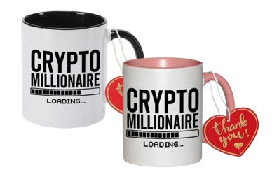 Couple-Edition: 2x Krypto Kaffeebecher – Coffee Mug für Bitcoin & Crypto Fans | Geschenkidee