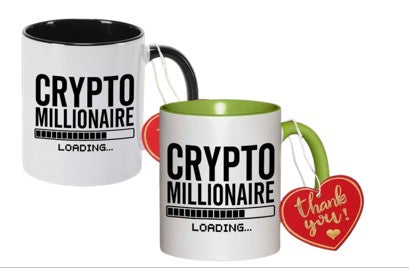 Couple-Edition: 2x Krypto Kaffeebecher – Coffee Mug für Bitcoin & Crypto Fans | Geschenkidee