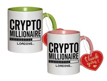 Couple-Edition: 2x Krypto Kaffeebecher – Coffee Mug für Bitcoin & Crypto Fans | Geschenkidee
