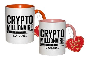 Couple-Edition: 2x Krypto Kaffeebecher – Coffee Mug für Bitcoin & Crypto Fans | Geschenkidee