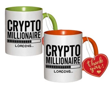 Couple-Edition: 2x Krypto Kaffeebecher – Coffee Mug für Bitcoin & Crypto Fans | Geschenkidee