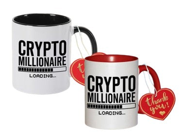 Couple-Edition: 2x Krypto Kaffeebecher – Coffee Mug für Bitcoin & Crypto Fans | Geschenkidee