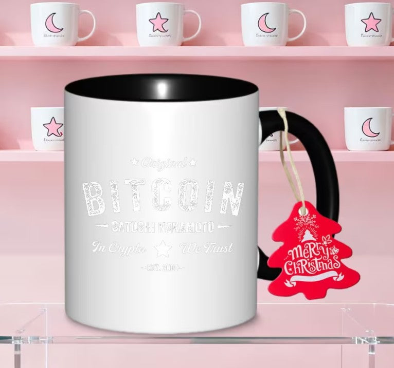 Krypto Kaffeebecher – Coffee Mug für Bitcoin & Crypto Fans | Geschenkidee (2)