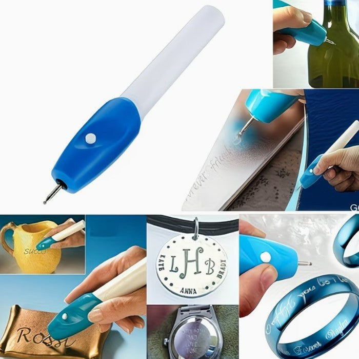 Kabelloser elektrischer Gravierstift – Präzisionswerkzeug für Gravuren und DIY-Projekte