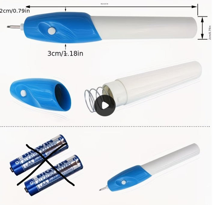 Kabelloser elektrischer Gravierstift – Präzisionswerkzeug für Gravuren und DIY-Projekte