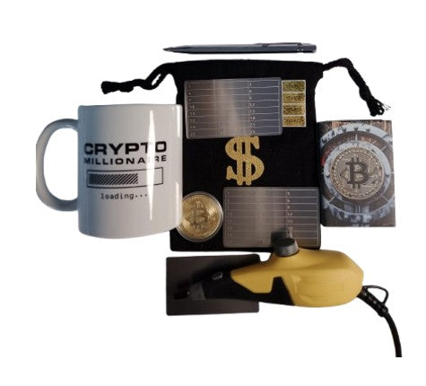 Series 1: 2X Crypto Seed Wallet Edelstahl Scheckkartenformat (verschiedene Varianten)