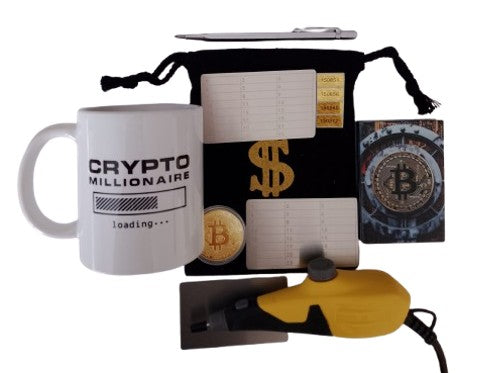 Series 1: 2X Crypto Seed Wallet Edelstahl Scheckkartenformat (verschiedene Varianten)