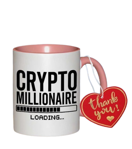 Krypto Kaffeebecher – Coffee Mug für Bitcoin & Crypto Fans | Geschenkidee