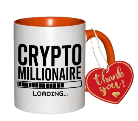 Krypto Kaffeebecher – Coffee Mug für Bitcoin & Crypto Fans | Geschenkidee