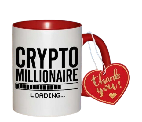 Krypto Kaffeebecher – Coffee Mug für Bitcoin & Crypto Fans | Geschenkidee