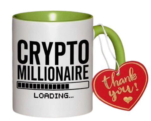 Krypto Kaffeebecher – Coffee Mug für Bitcoin & Crypto Fans | Geschenkidee