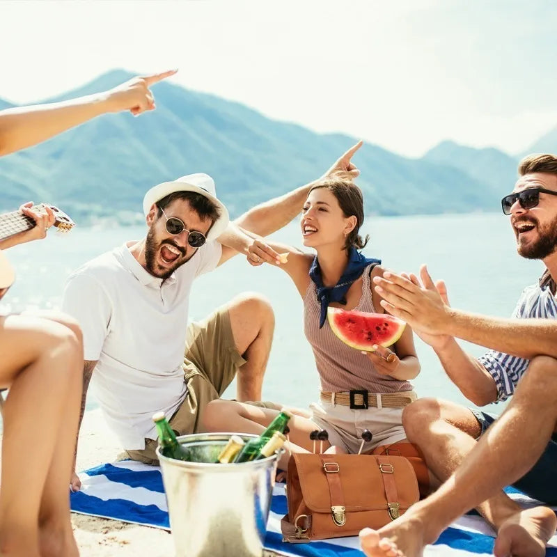 New Style Bar Sets Cocktail Bag Multi Functional Wine Storage  Outdoor Portable Shoulder Bag Travel Bartender Kit Bag