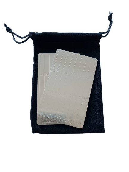 Praktischer Schutzbeutel für Seedphrase Wallets & kleine Wertgegenstände (Varianten)