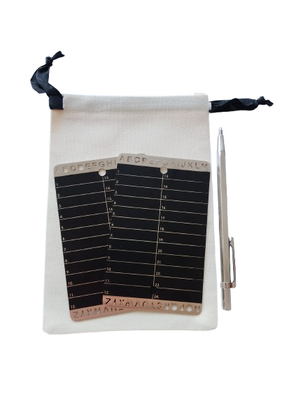 Praktischer Schutzbeutel für Seedphrase Wallets & kleine Wertgegenstände (Varianten)